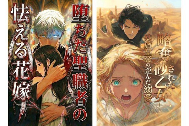 Sample cover images of works localized by HiveMind